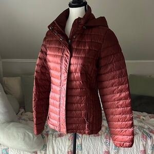 32 Degrees Women's Puffer Jacket - Rust